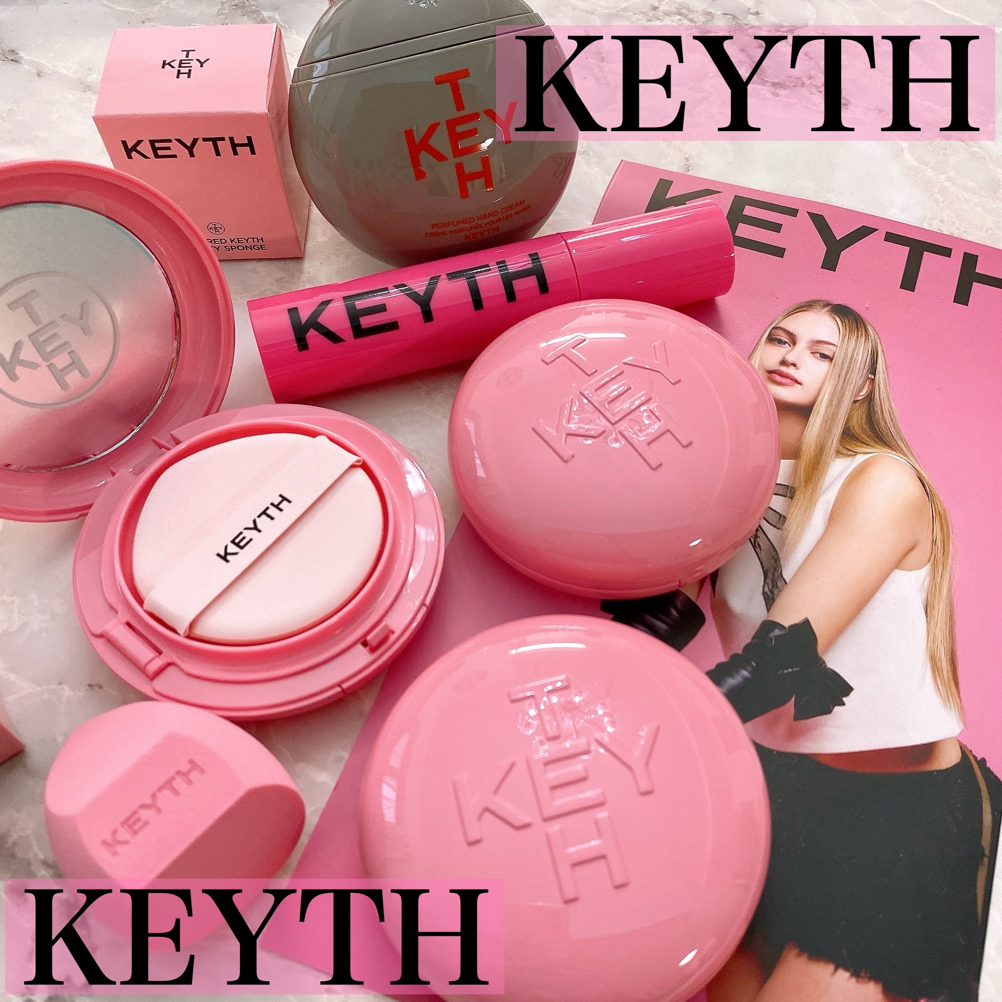 ピンクマグネットクッション 01 アイボリー/KEYTH/クッションファンデーションを使ったクチコミ（1枚目）