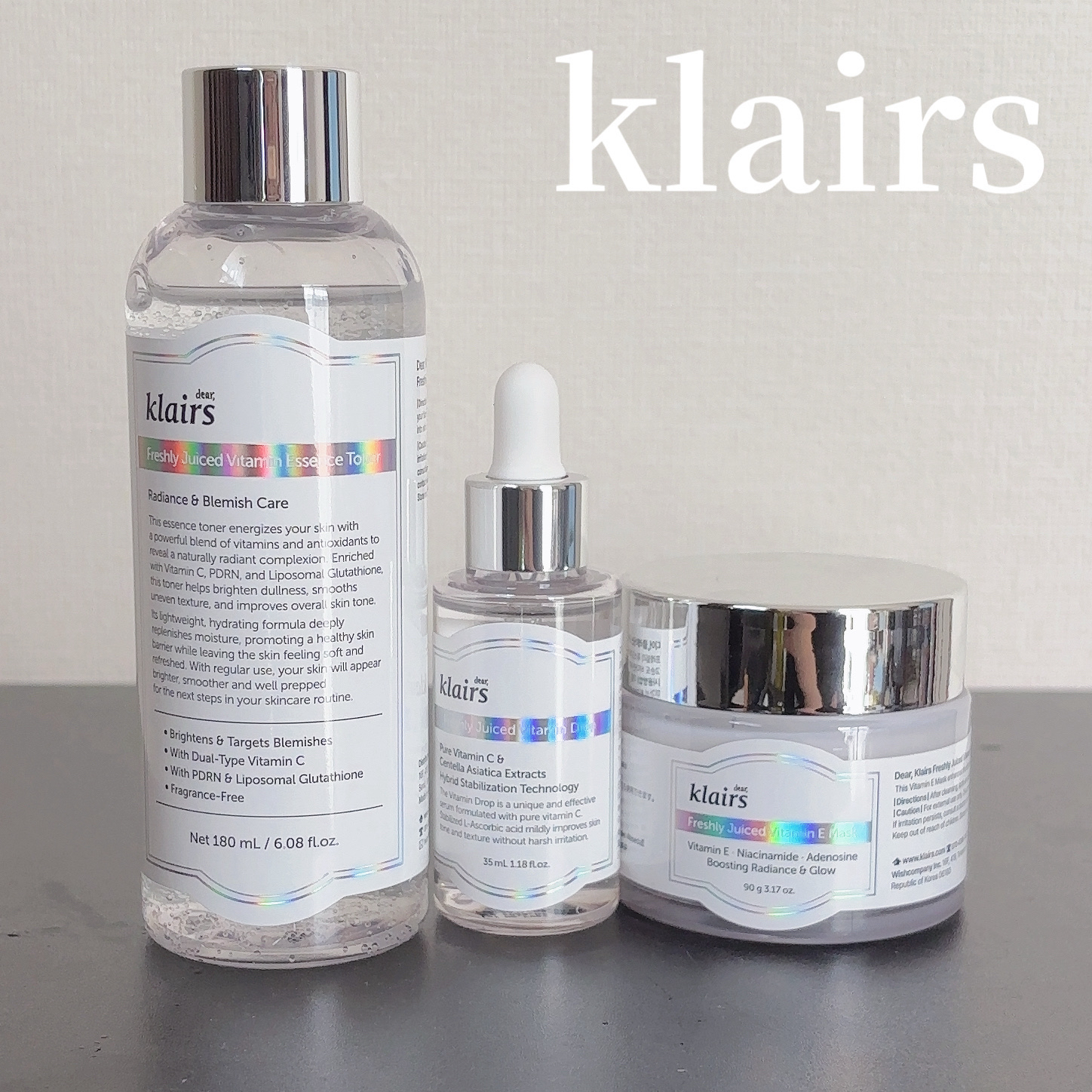 フレッシュリージュースドビタミンドロップ(35ml)/Klairs/美容液を使ったクチコミ（1枚目）