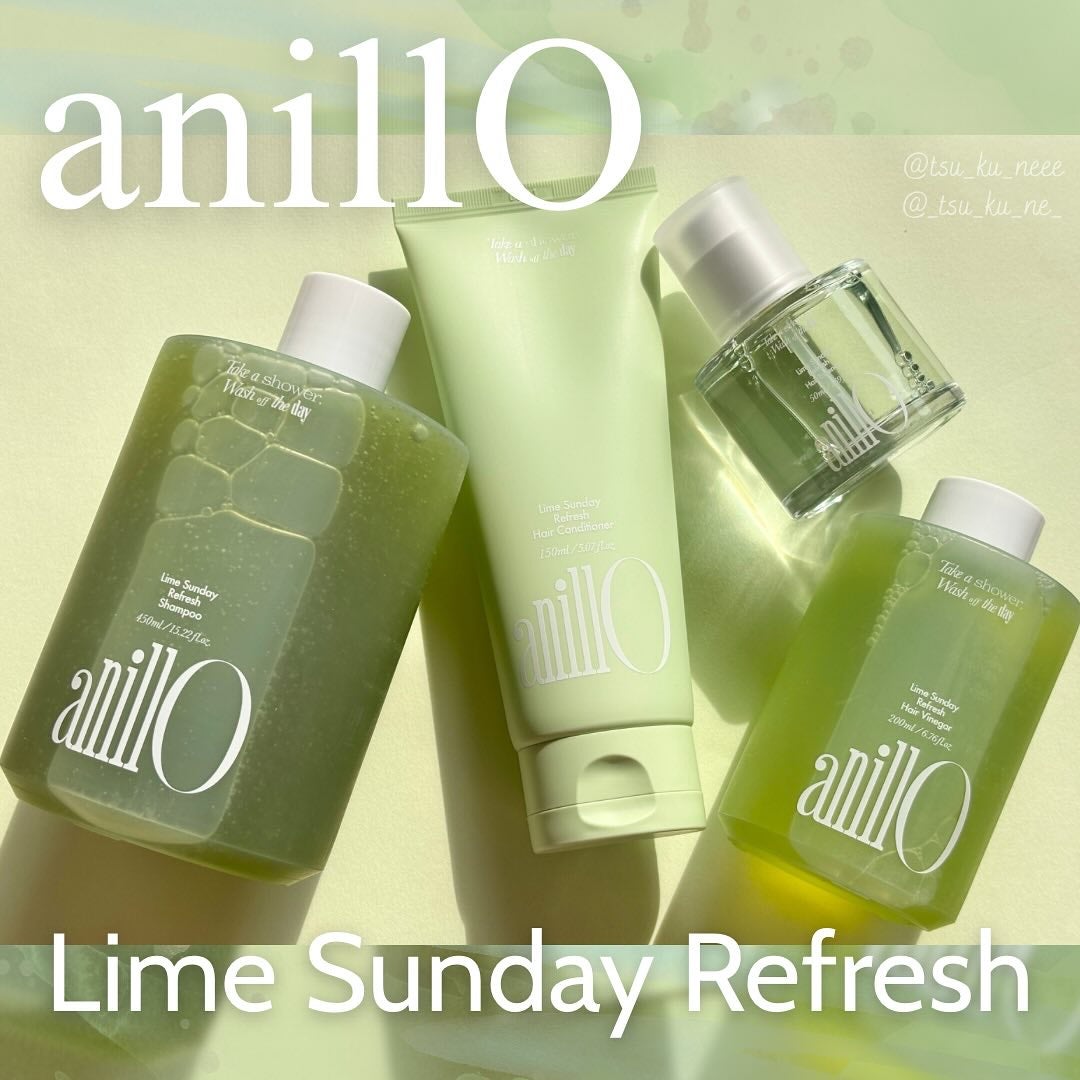 ライムサンデー リフレッシュシャンプー/ANILLO/市販シャンプーを使ったクチコミ(1枚目)
