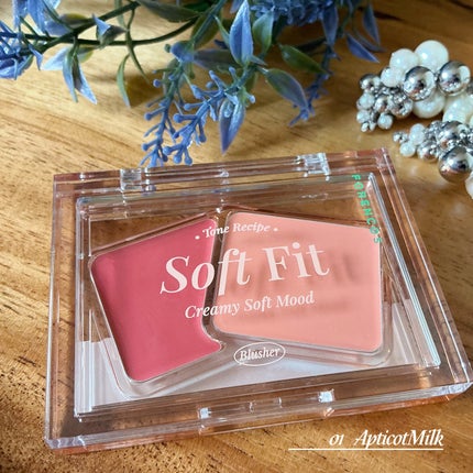 Soft Fitting Cream Blusher/フォレンコス/ジェル・クリームチークを使ったクチコミ(2枚目)