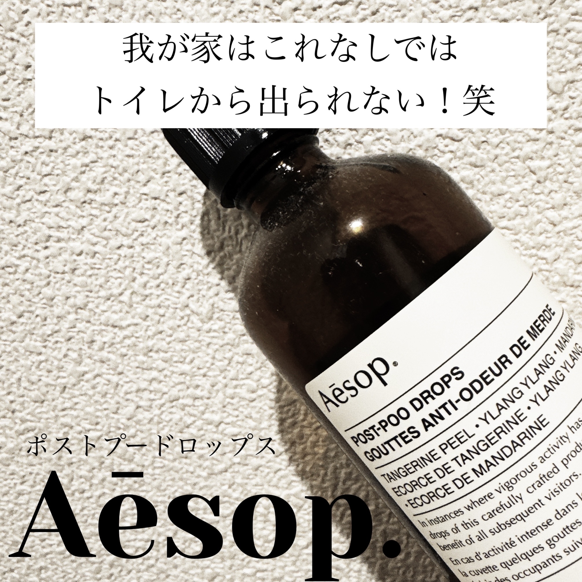ポスト プー ドロップス/Aesop/その他を使ったクチコミ（1枚目）