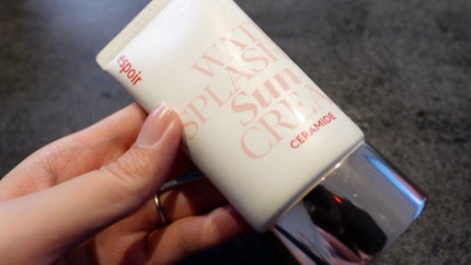 ウォータースプラッシュサンクリーム セラミド/espoir/日焼け止めクリームを使ったクチコミ(5枚目)