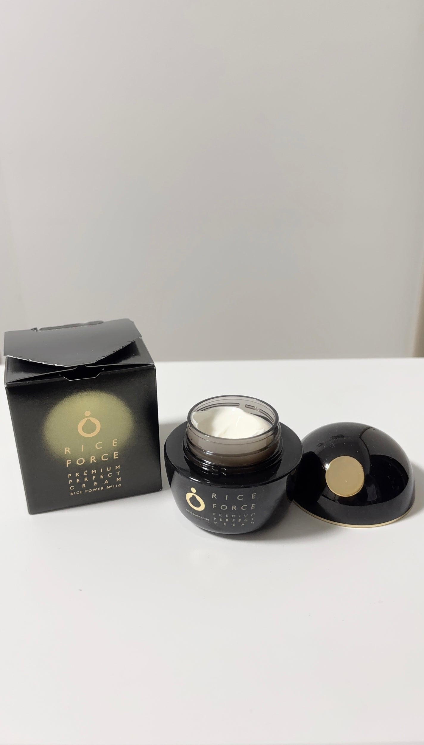 プレミアムパーフェクトクリーム/ライスフォース/フェイスクリームを使ったクチコミ(2枚目)