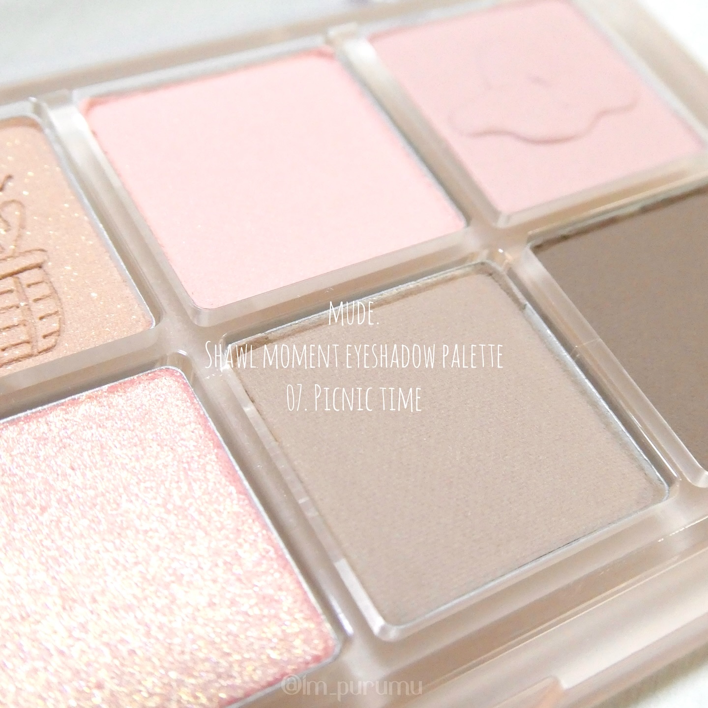MDショールモーメント アイシャドウパレット/mude/アイシャドウパレットを使ったクチコミ（2枚目）