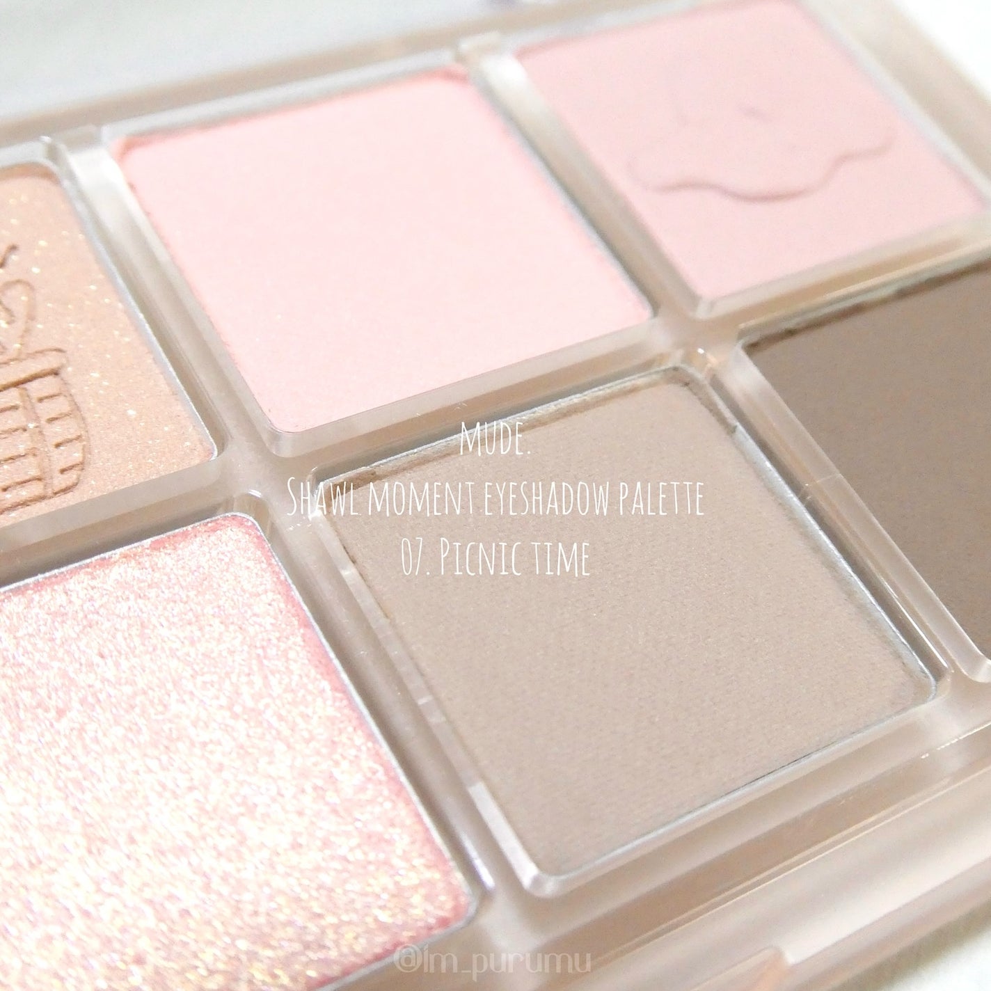 MDショールモーメント アイシャドウパレット/mude/アイシャドウパレットを使ったクチコミ(2枚目)