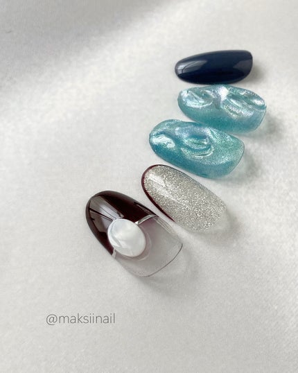 Labradorite Magnet (ラブラドライトマグネット)/ネイル工房/ジェルネイルを使ったクチコミ(3枚目)