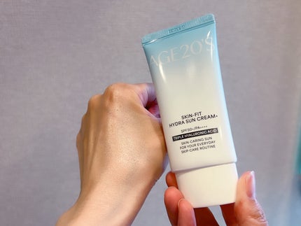 スキンフィット水分UVクリームプラス/AGE20’s/日焼け止めクリームを使ったクチコミ(6枚目)