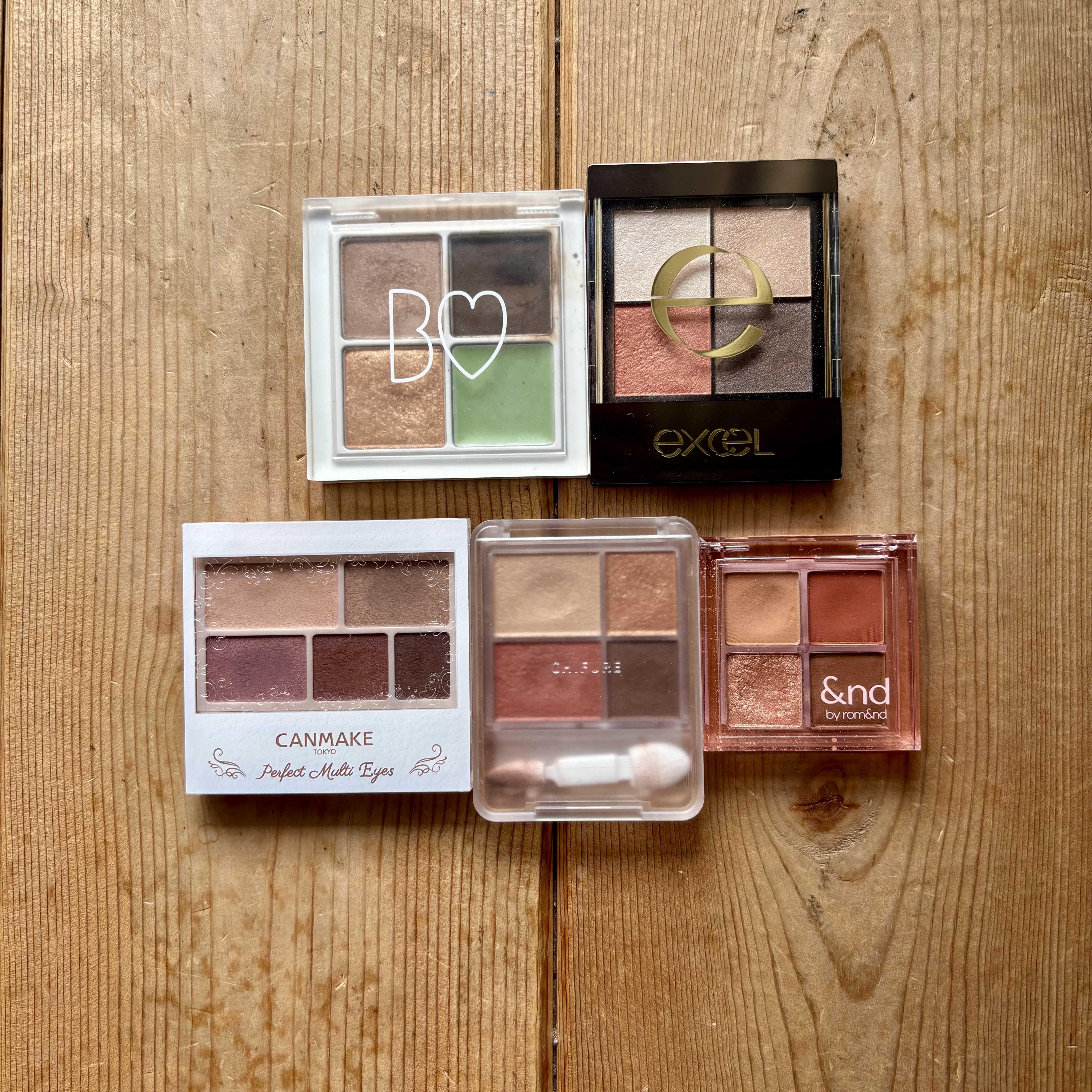 THE アイパレR/b idol/アイシャドウパレットを使ったクチコミ（1枚目）