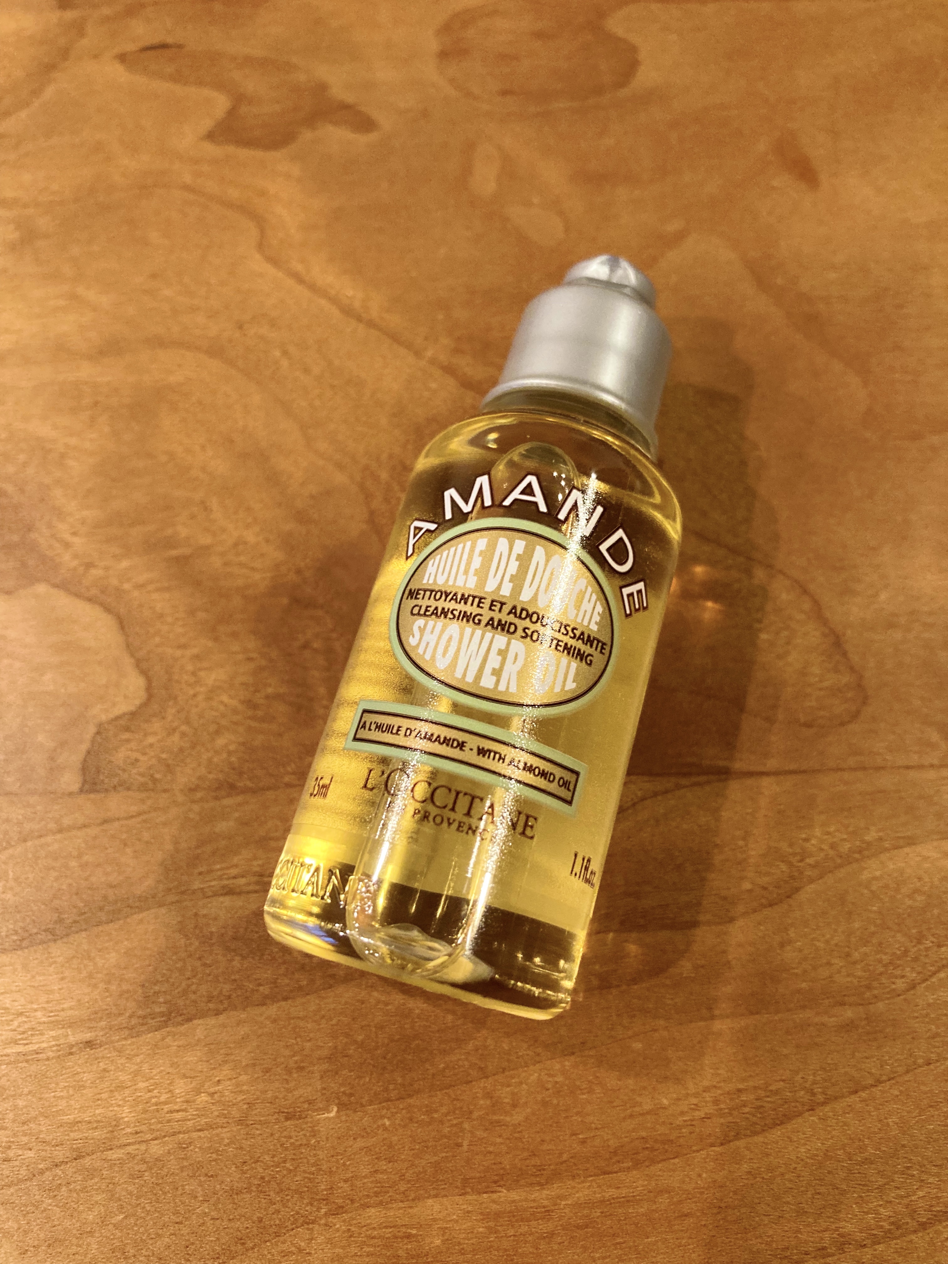 アーモンド モイスチャライジングシャワーオイル/L'OCCITANE/ボディソープを使ったクチコミ（1枚目）