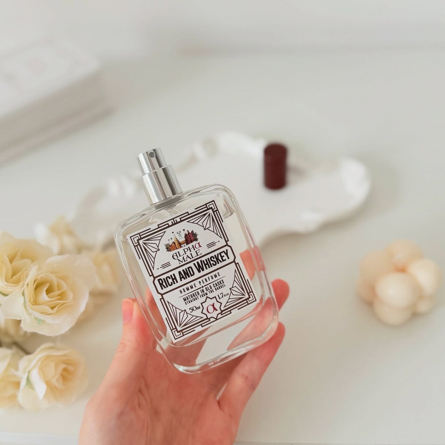 ALPHAMOODアルファメイル オム パフューム リッチ&ウィスキー未使用香水 試してみた】アルファメイル オム パフューム リッチ