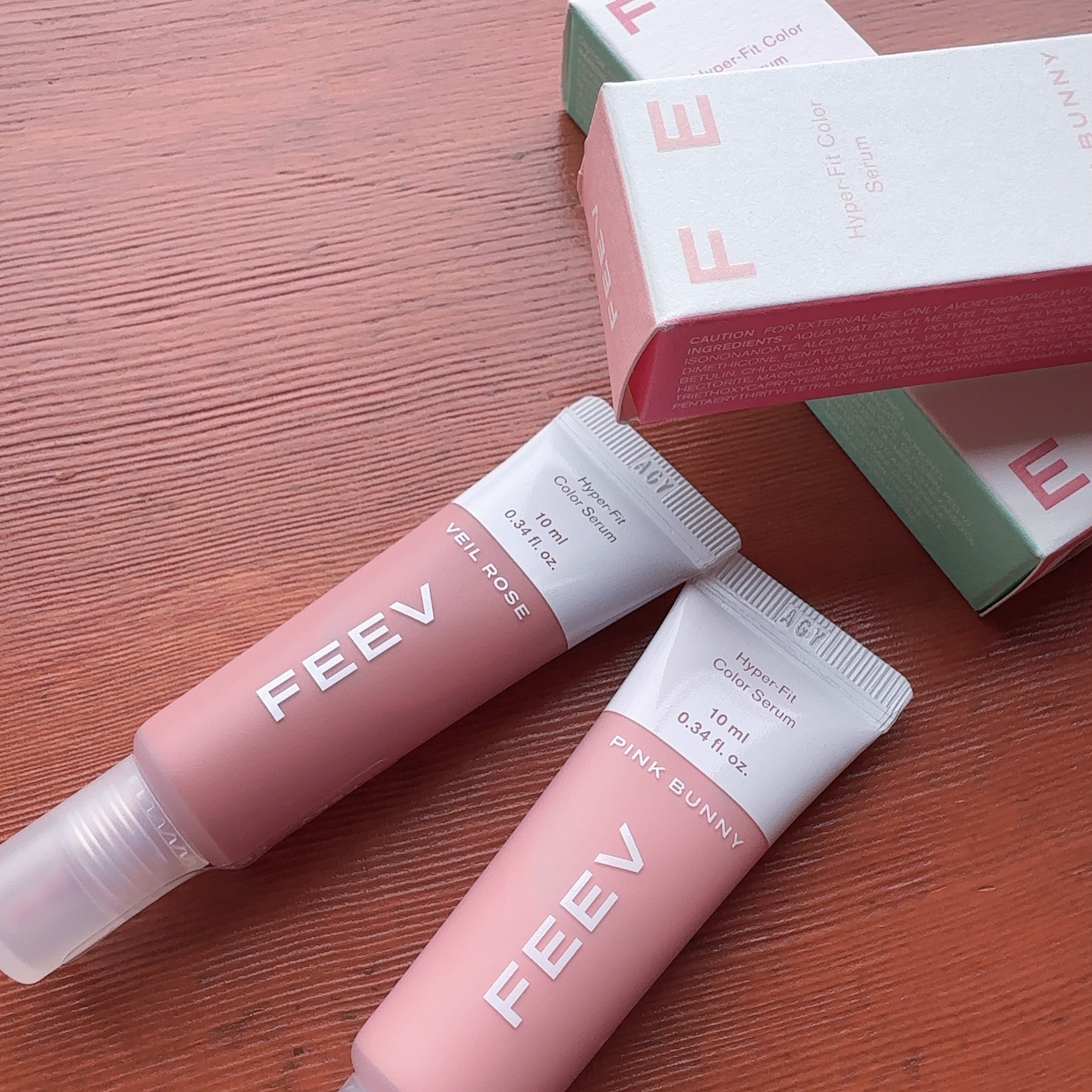 カラーセラムミニ/FEEV/リキッドチークを使ったクチコミ（1枚目）