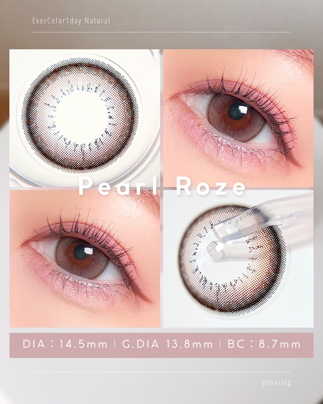 エバーカラーワンデー ナチュラル/エバーカラー/ワンデー（１DAY）カラコンを使ったクチコミ（3枚目）