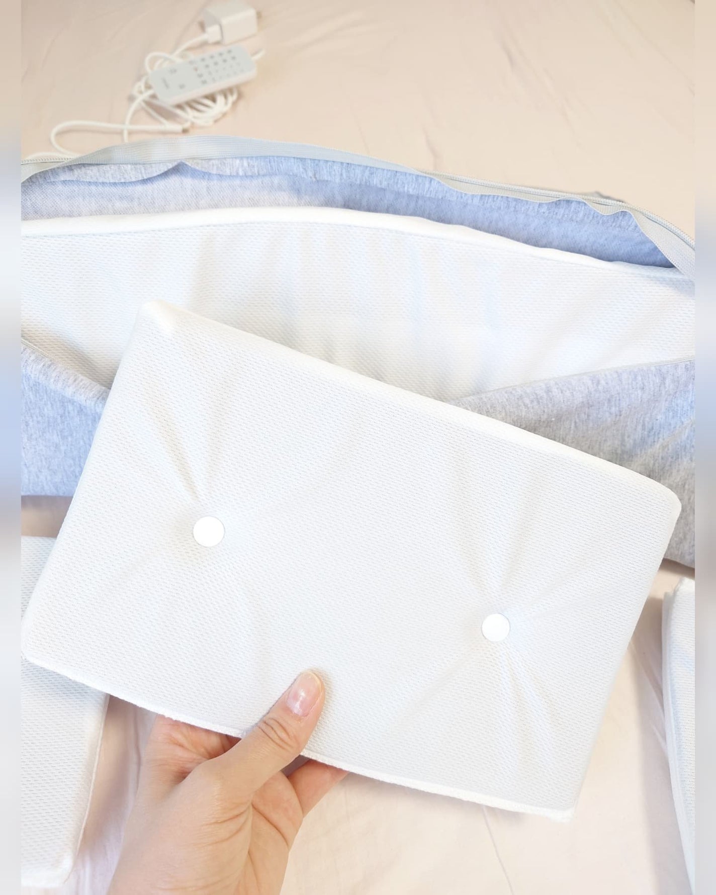 首と肩がホッとする枕PLUS/サバキューストア/ボディケア美容家電を使ったクチコミ(8枚目)