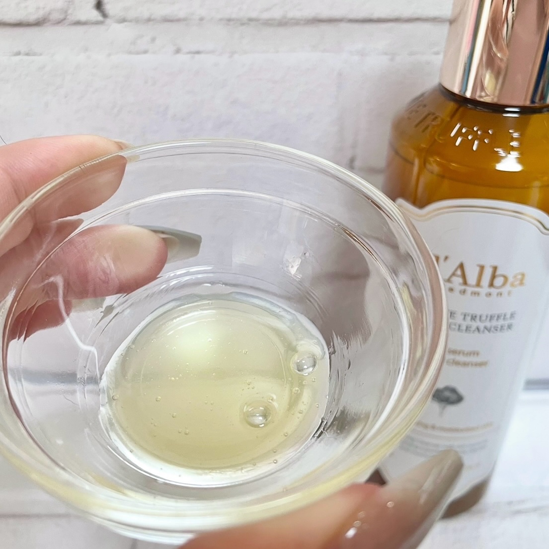 ホワイトトリュフオイルセラムボディクレンザー/ダルバ/インバスケアを使ったクチコミ（2枚目）
