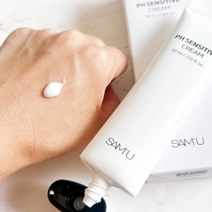 PHセンシティブクリームチューブ 60ml/SAM'U/フェイスクリームを使ったクチコミ(2枚目)