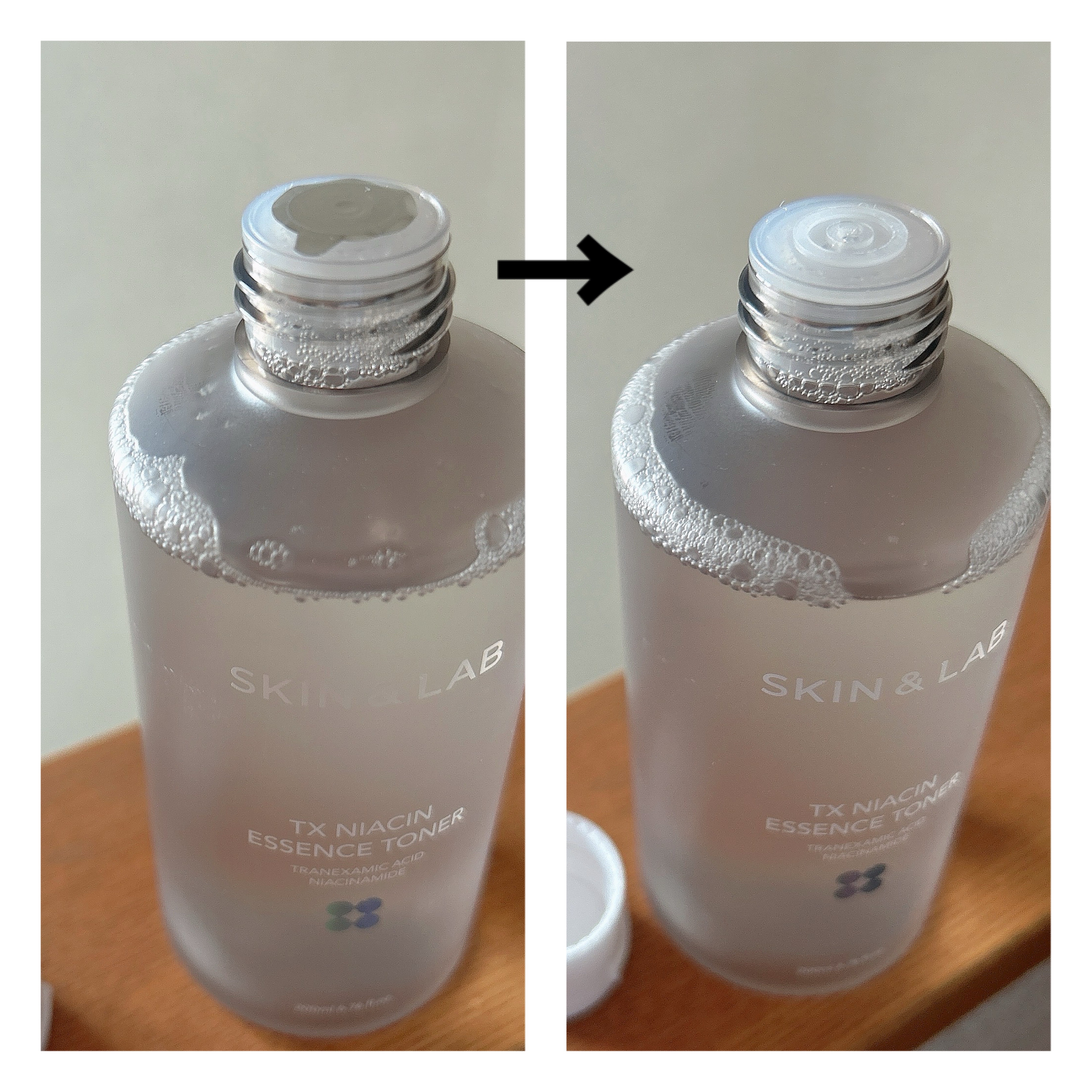 TXナイアシンエッセンストナー/SKIN&LAB/化粧水を使ったクチコミ（2枚目）
