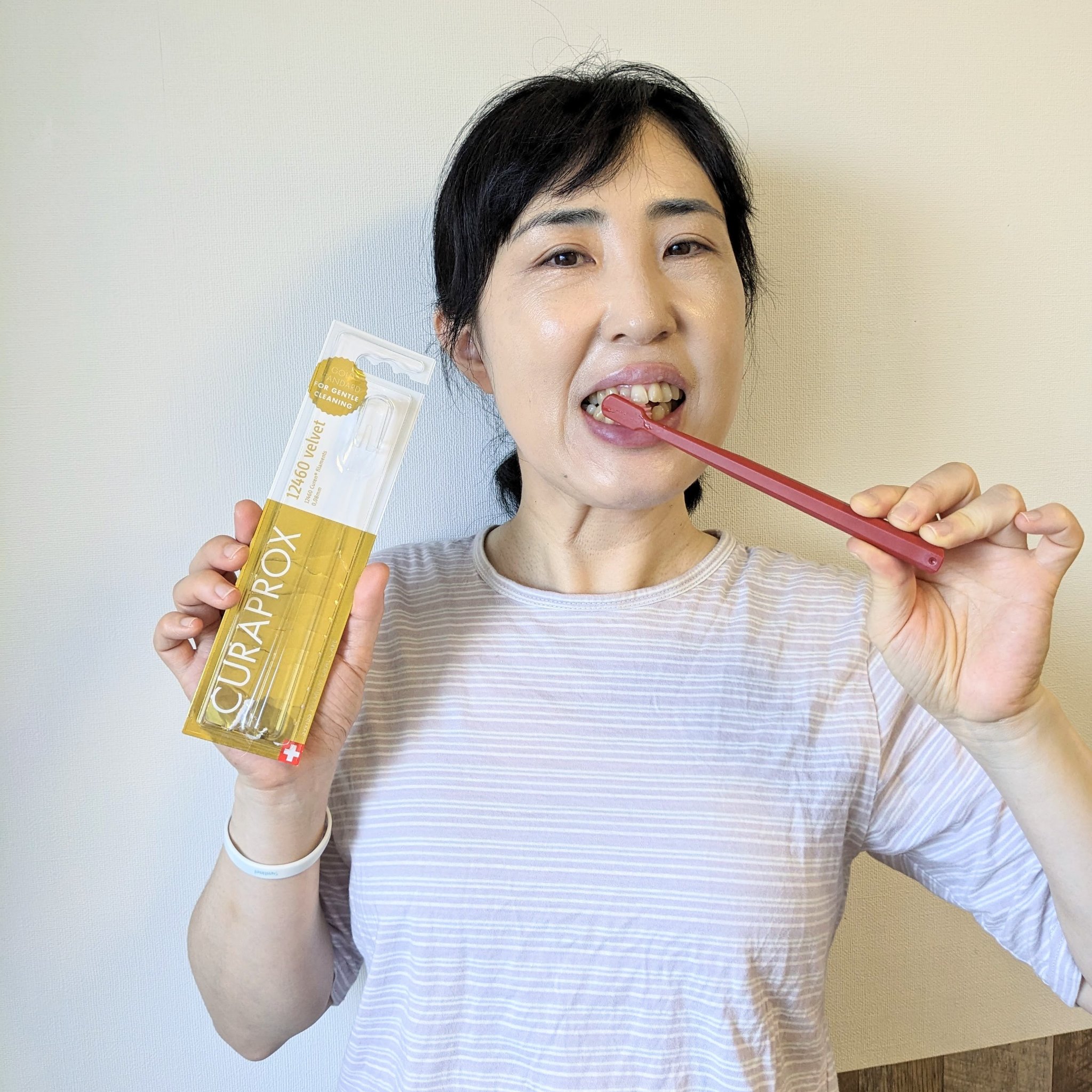 CS12460 ベルベット/CURAPROX/歯ブラシを使ったクチコミ（2枚目）
