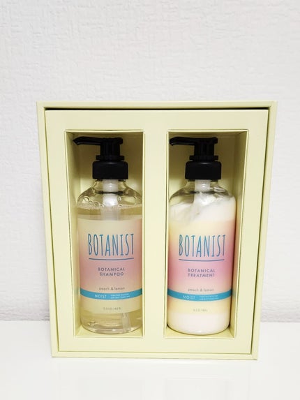 ボタニカルシャンプー/トリートメント アイスピーチレモネードの香り(モイスト)/BOTANIST/シャンプー・コンディショナーを使ったクチコミ(1枚目)