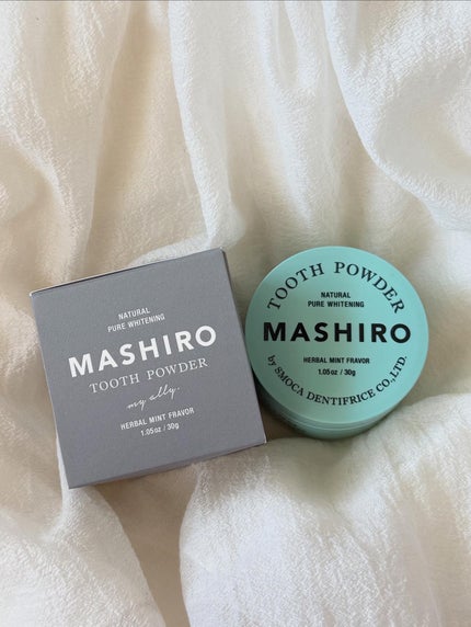 MASHIRO 薬用ホワイトニングパウダー ハーブミント/MASHIRO/歯磨き粉を使ったクチコミ(2枚目)