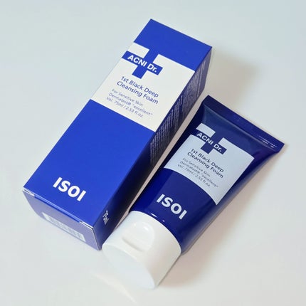 ACNI Dr. 1st Black Deep Clensing Foam/ISOI/洗顔フォームを使ったクチコミ(4枚目)