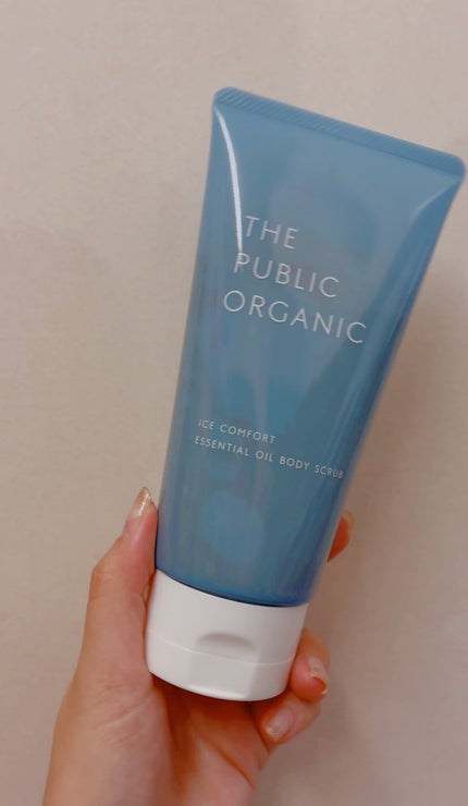 アイスコンフォート 精油ボディスクラブ/THE PUBLIC ORGANIC/ボディスクラブを使ったクチコミ(1枚目)