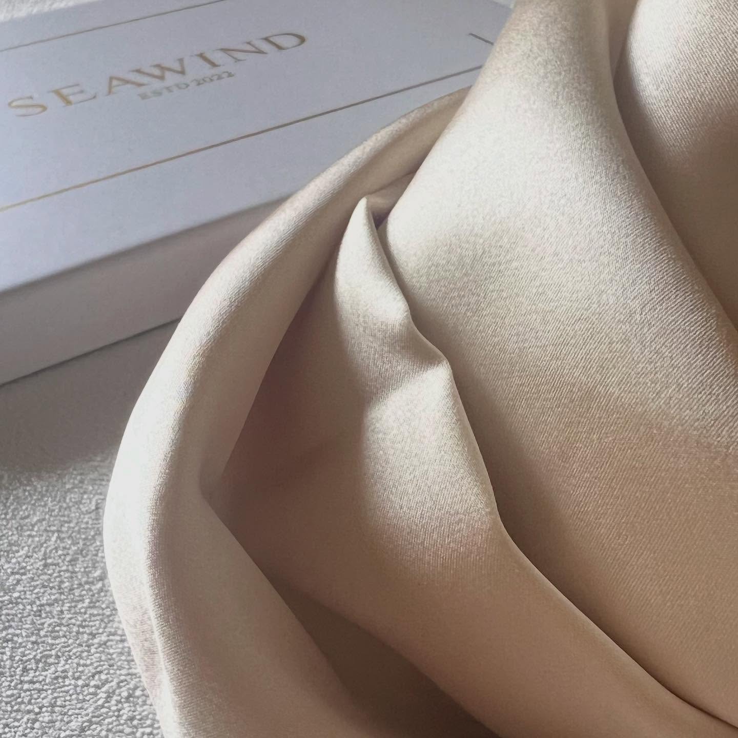 シルク ヘアキャップ ロングヘア用/SEAWIND/ヘアケアグッズを使ったクチコミ（2枚目）