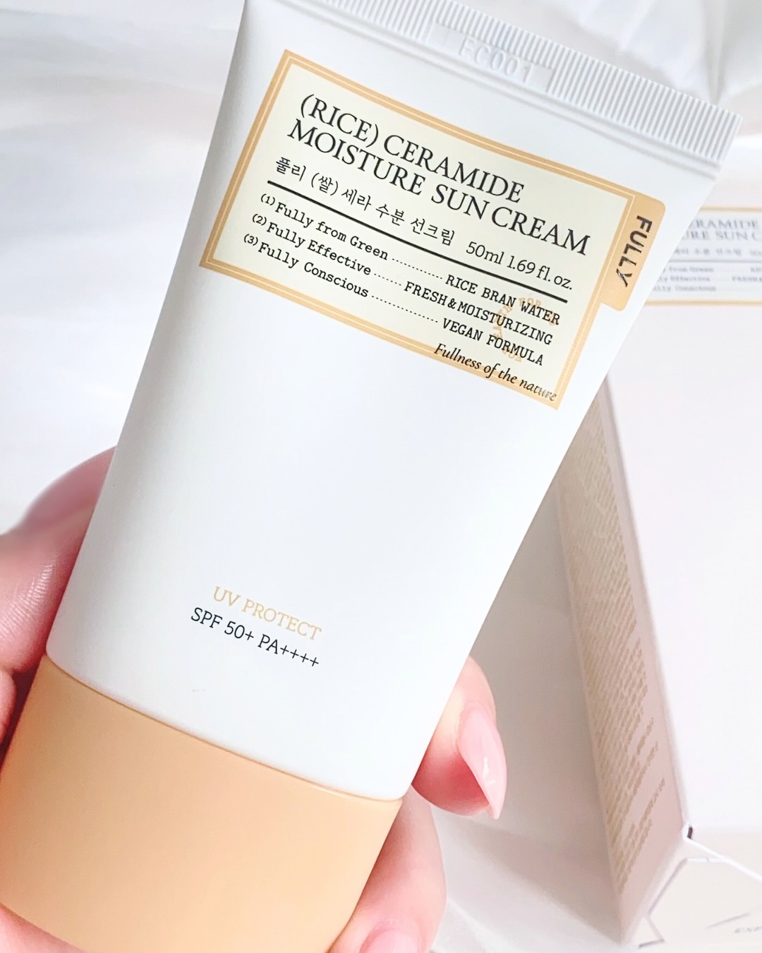 米セラミドウォーターサンクリーム/FULLY/日焼け止めクリームを使ったクチコミ（2枚目）