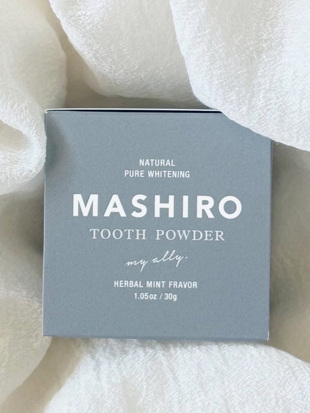 MASHIRO 薬用ホワイトニングパウダー ハーブミント/MASHIRO/歯磨き粉を使ったクチコミ(1枚目)