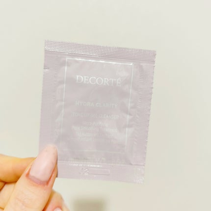 イドラクラリティ トリートメント ジェルウォッシュ /DECORTÉ/その他洗顔料を使ったクチコミ(1枚目)