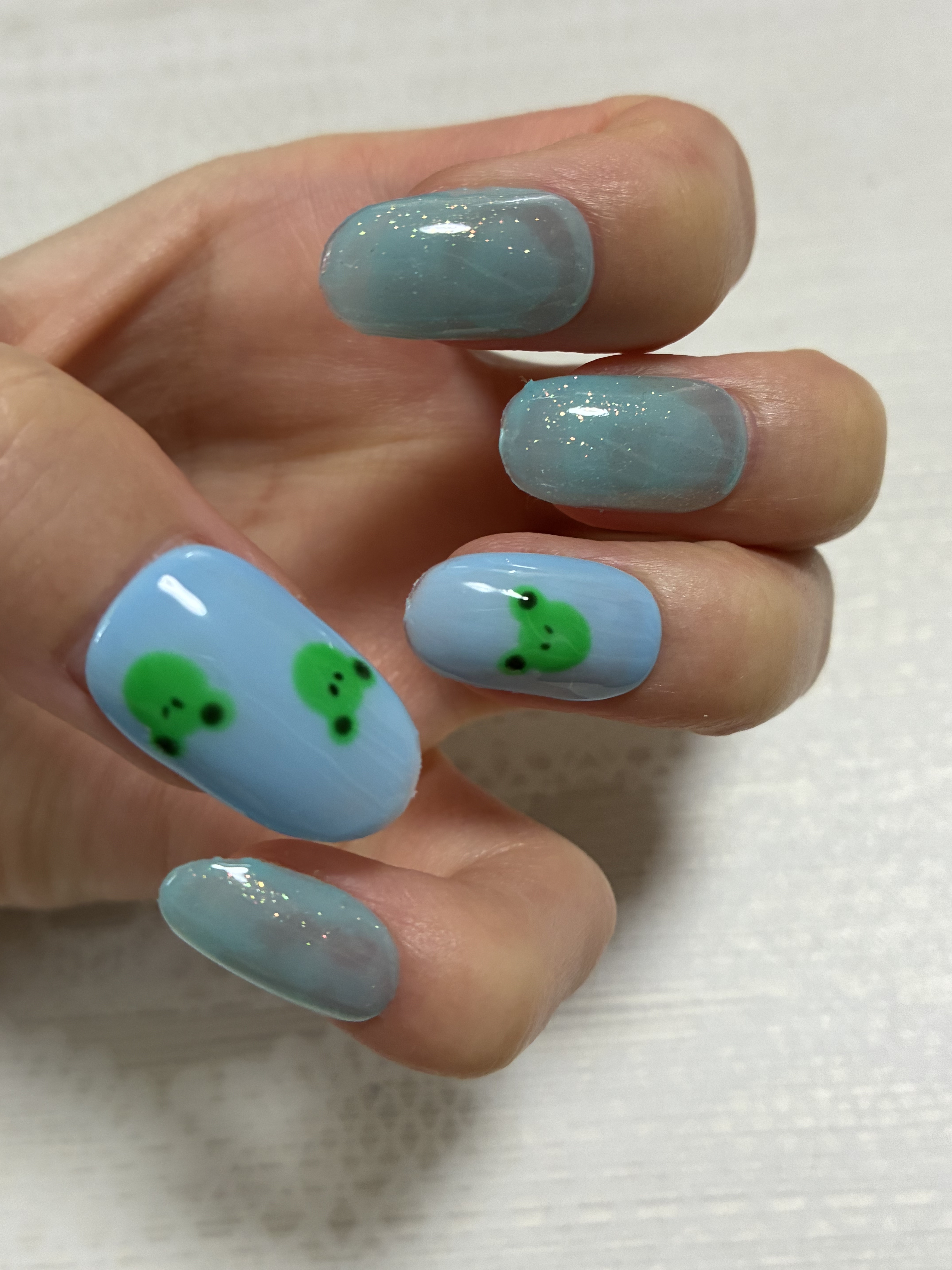 ジェルネイル（ライト対応）/セリア/ジェルネイルを使ったクチコミ（2枚目）