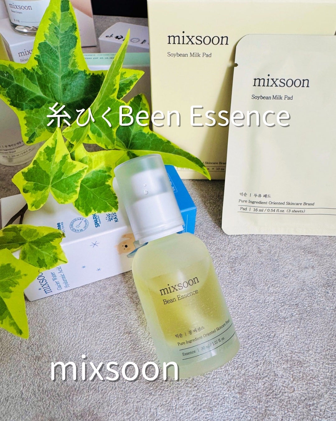 大豆エッセンス/mixsoon/美容液を使ったクチコミ(1枚目)