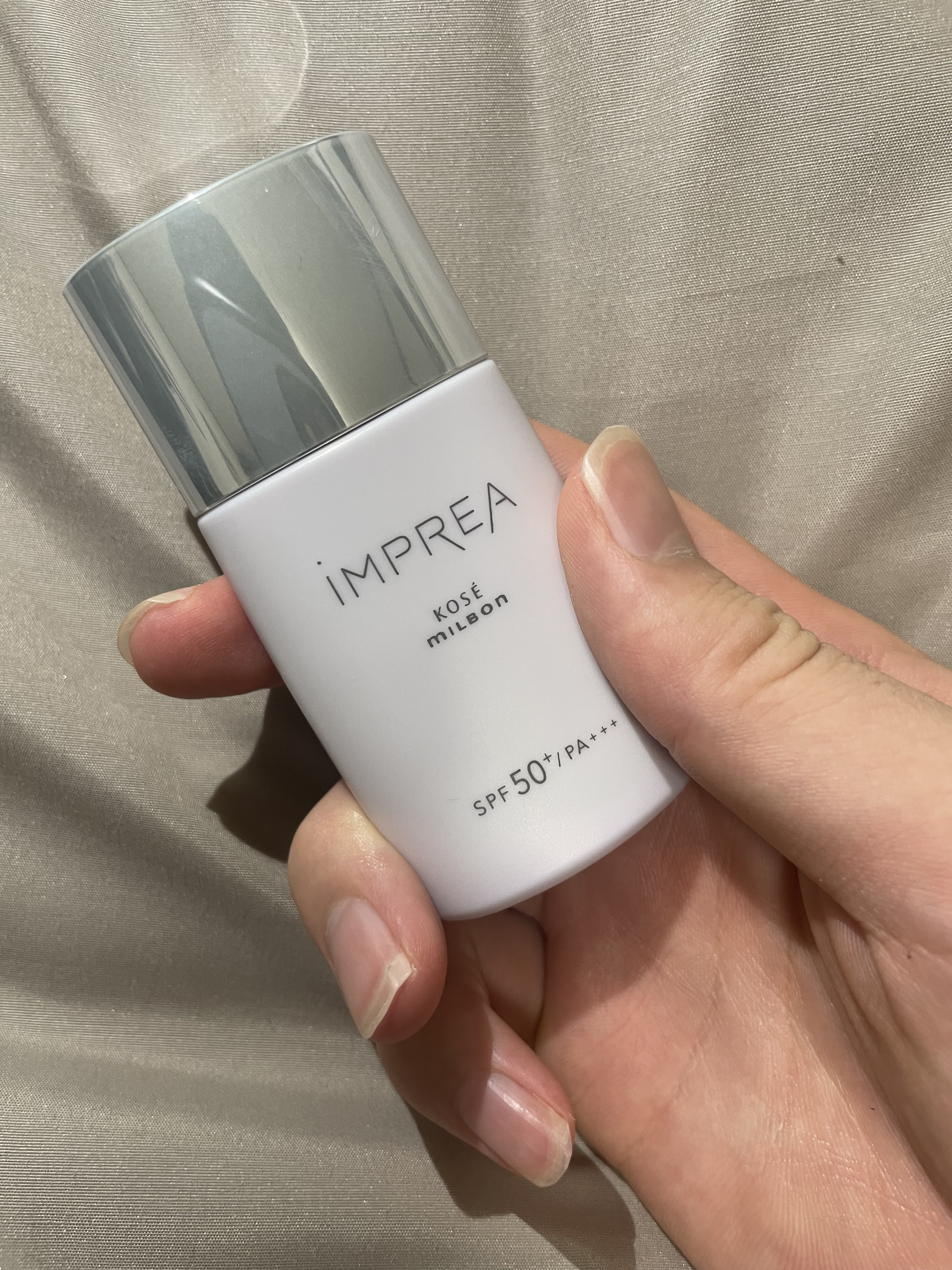 ミルキースフレ　 UV/iMPREA/日焼け止め・UVケアを使ったクチコミ（1枚目）