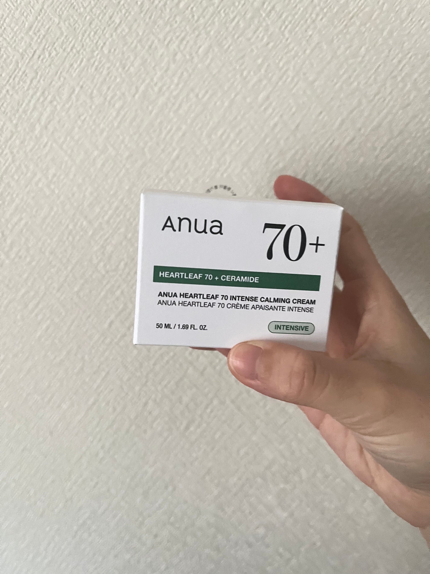 ドクダミ 70 インテンスカーミングクリーム/Anua/フェイスクリームを使ったクチコミ(1枚目)