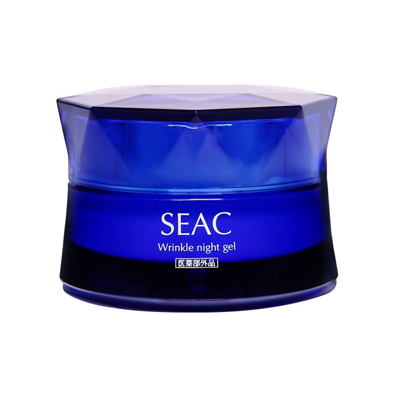 新品 SEAC シーク 薬品リンクル(シワ改善)オールインワン 夜用 試してみた】SEAC シワ改善夜用オールインワンの効果・肌質別の