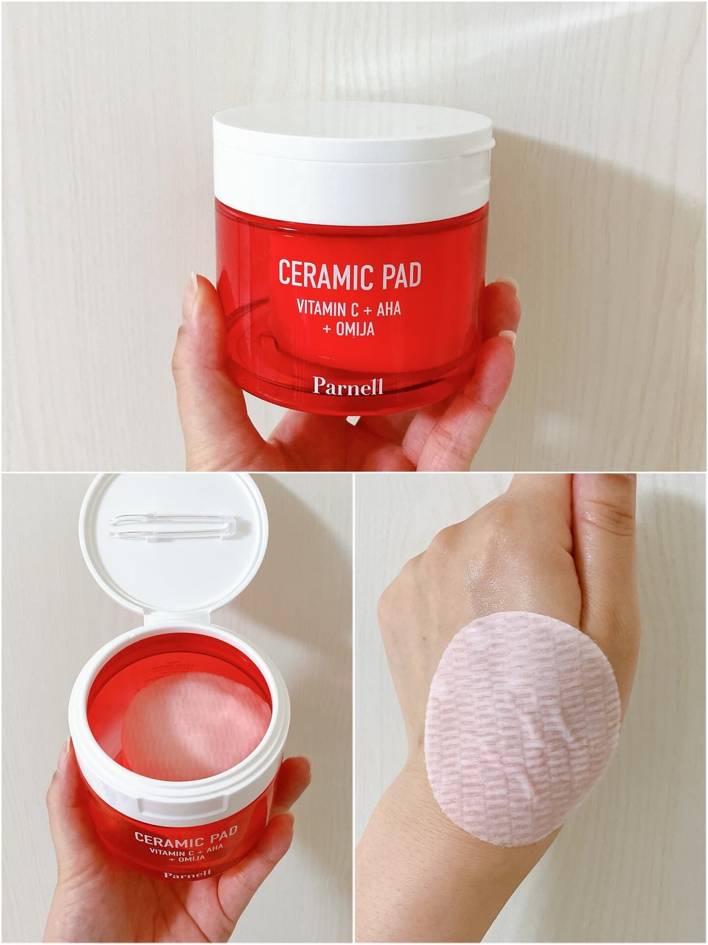 AHA 9.12 オミジャ 陶器肌 ウォッシュオフ セラム/parnell/美容液を使ったクチコミ(3枚目)