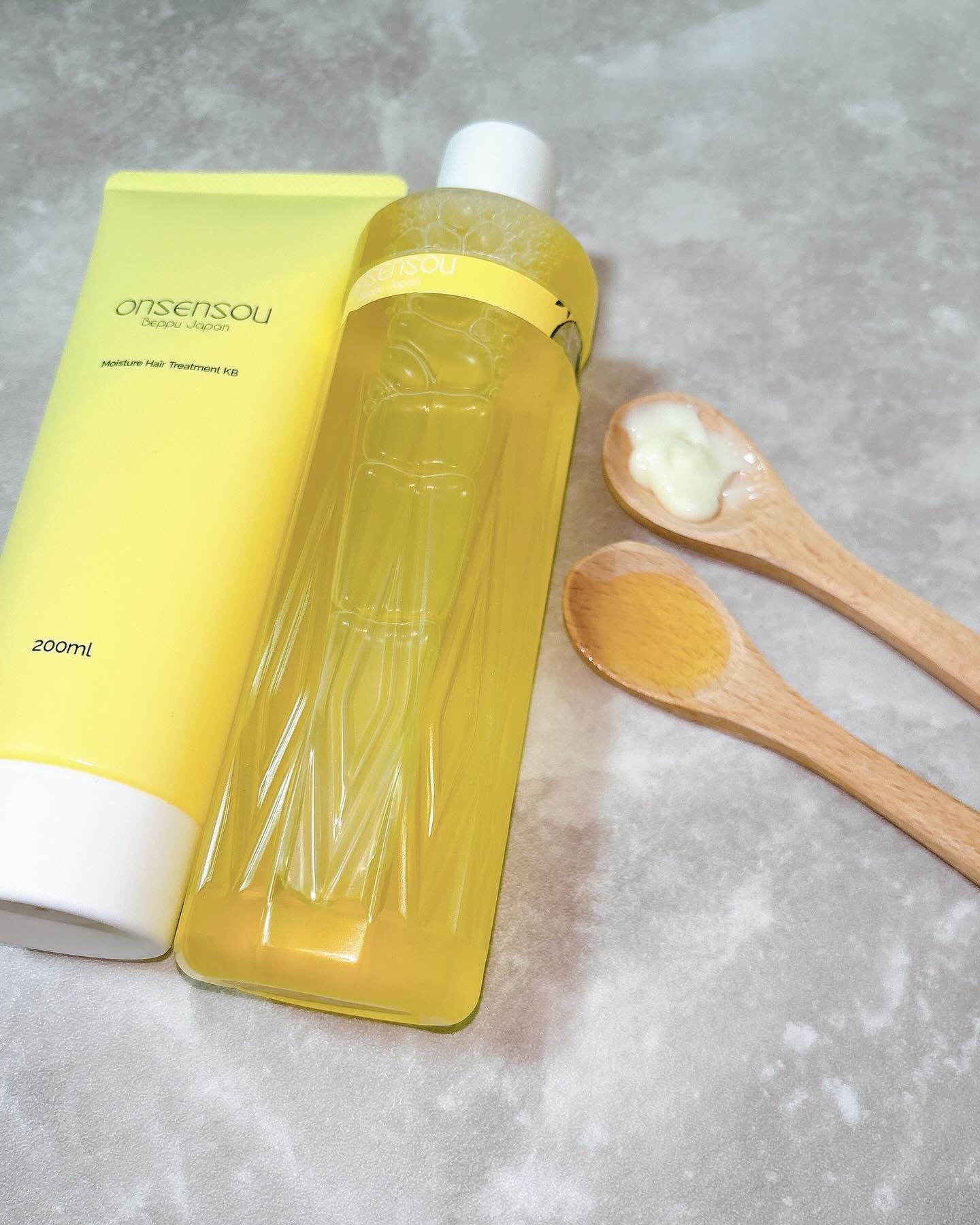 モイスチャーシャンプー／モイスチャートリートメント KABOSU/ONSENSOU/市販シャンプーを使ったクチコミ（3枚目）