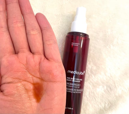 レッドアクネ ボディピーリングショット/MEDICUBE/ピーリングを使ったクチコミ(2枚目)