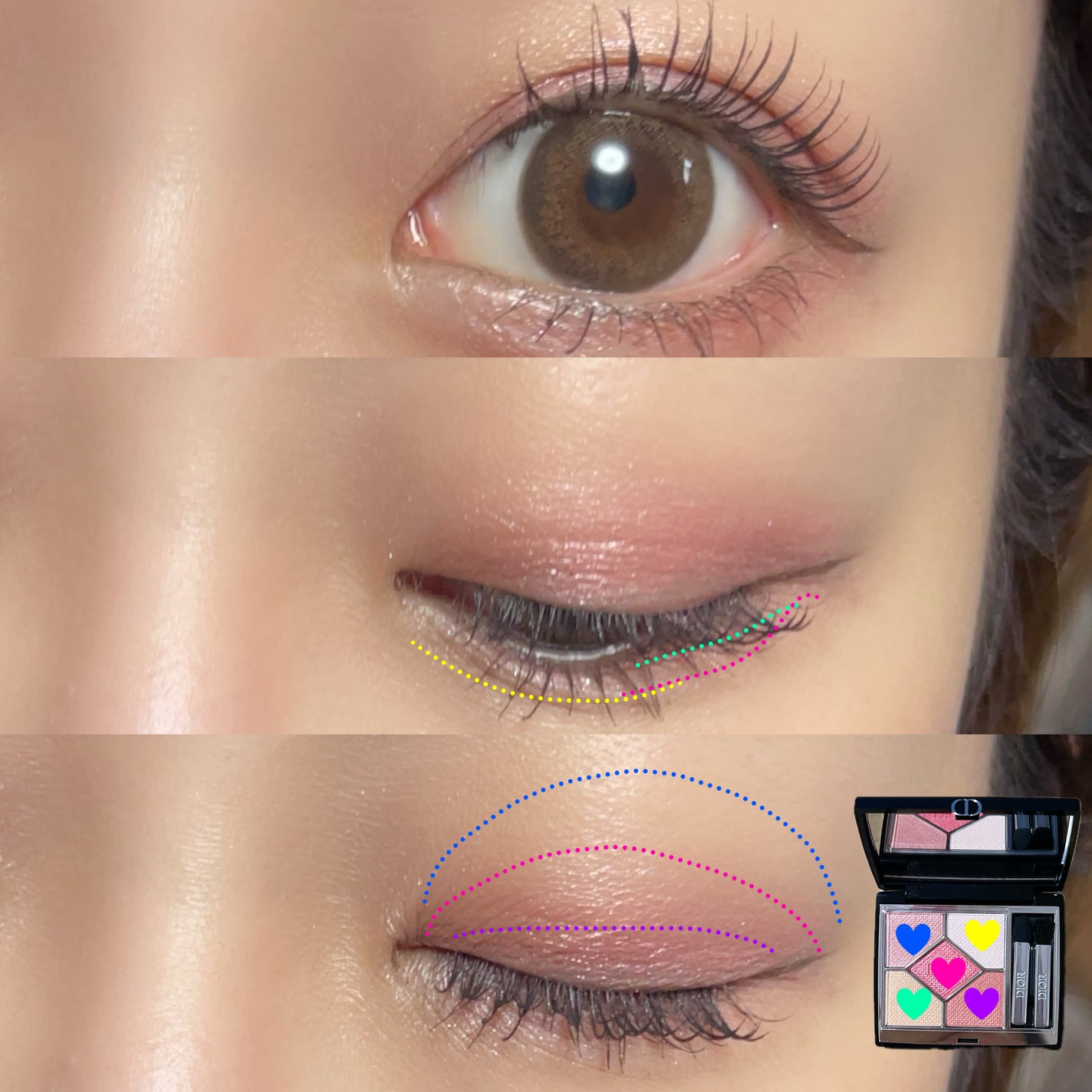 ディオールショウ サンク クルール/Dior/アイシャドウを使ったクチコミ(3枚目)