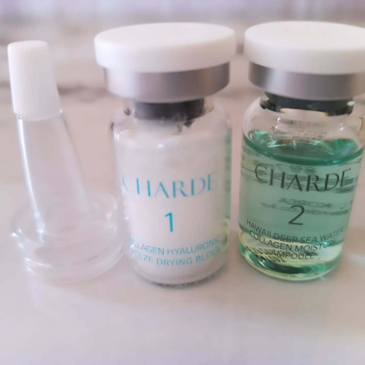 クラウドアンプル 1week キット/CHARDE/美容液を使ったクチコミ（2枚目）