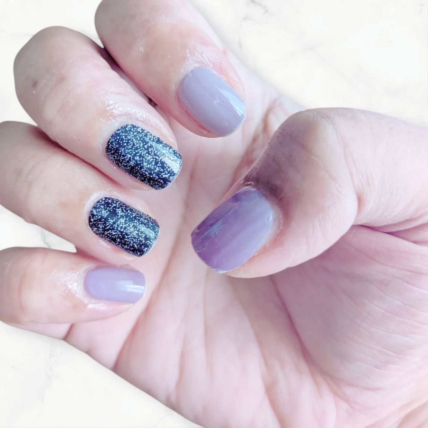 SUNNY RECIPE COLOR CHANGE GEL NAIL/SUNNY RECIPE/ネイルシールを使ったクチコミ(4枚目)