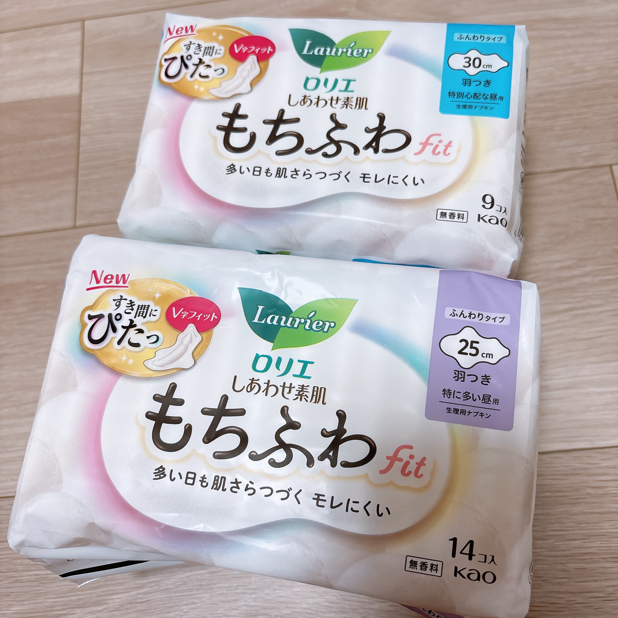 しあわせ素肌（特に多い昼用羽つき 17コ）/ロリエ/ナプキンを使ったクチコミ（1枚目）