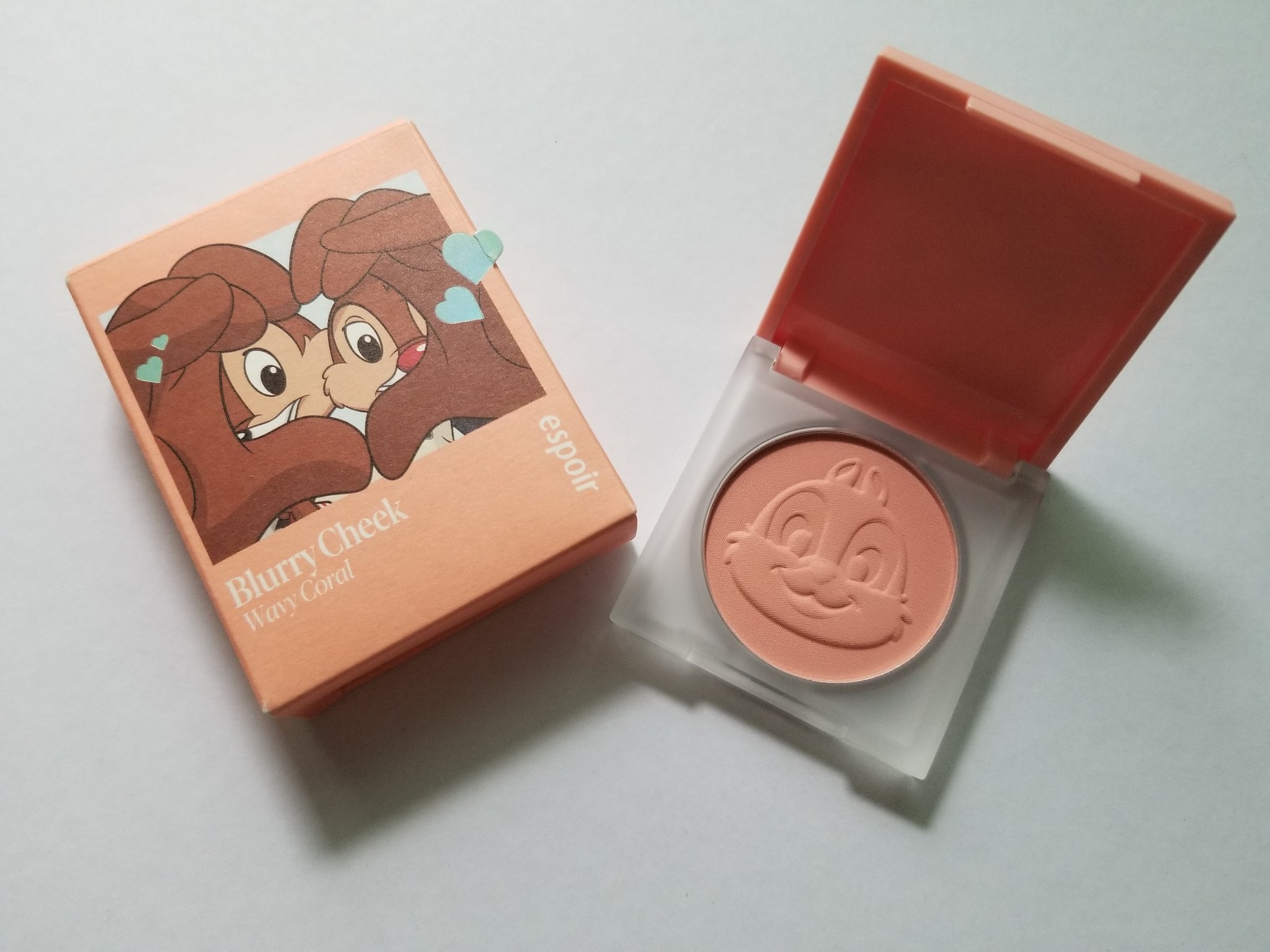 ブラリーチーク(ディズニーエディション)/espoir/チークを使ったクチコミ（2枚目）