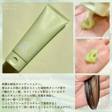 ライムサンデー リフレッシュシャンプー/ANILLO/市販シャンプーを使ったクチコミ(5枚目)