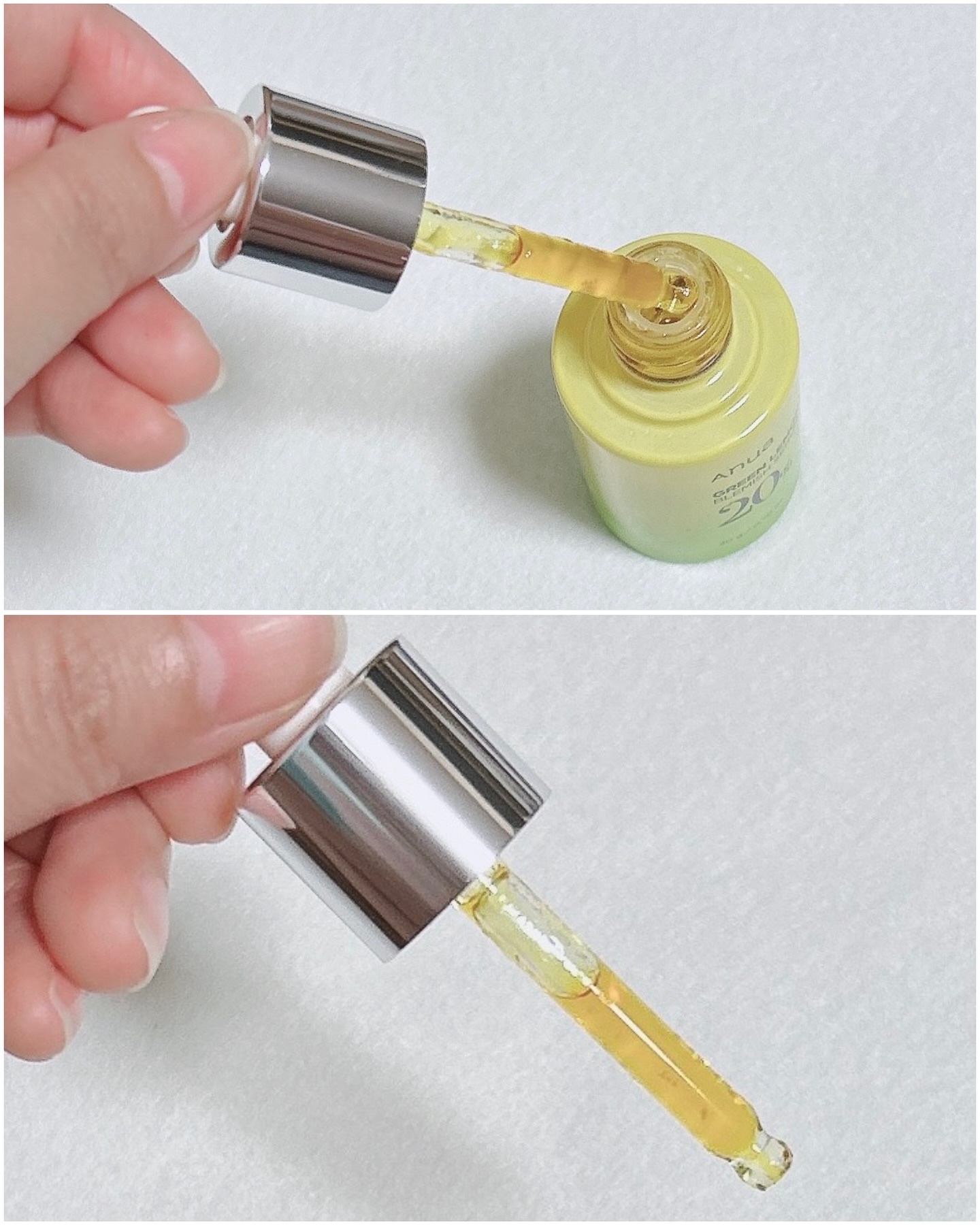 グリーンレモン ピュアビタC セラム/Anua/美容液を使ったクチコミ（3枚目）