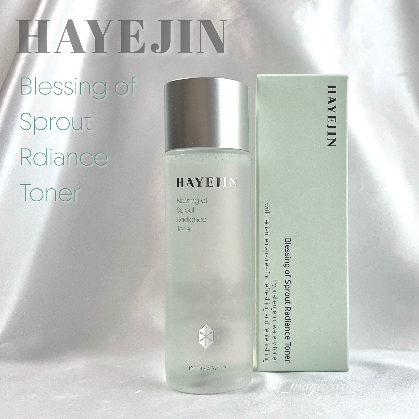 ブレッシングオブスプラウトラディアンストナー/HAYEJIN/化粧水を使ったクチコミ（1枚目）