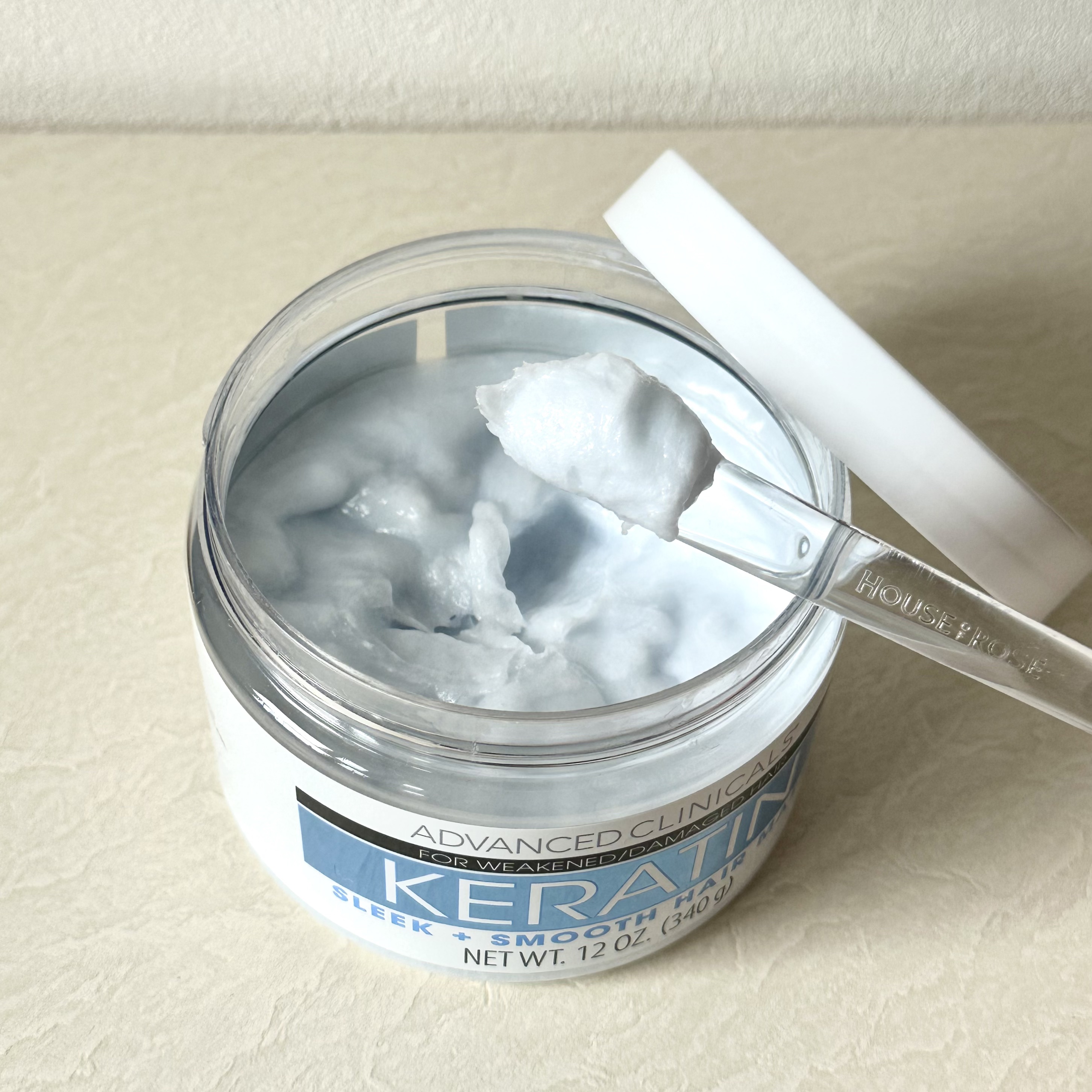 ケラチン スリーク+スムースヘアマスク/ADVANCED CLINICALS/ヘアマスク・ヘアパックを使ったクチコミ（3枚目）