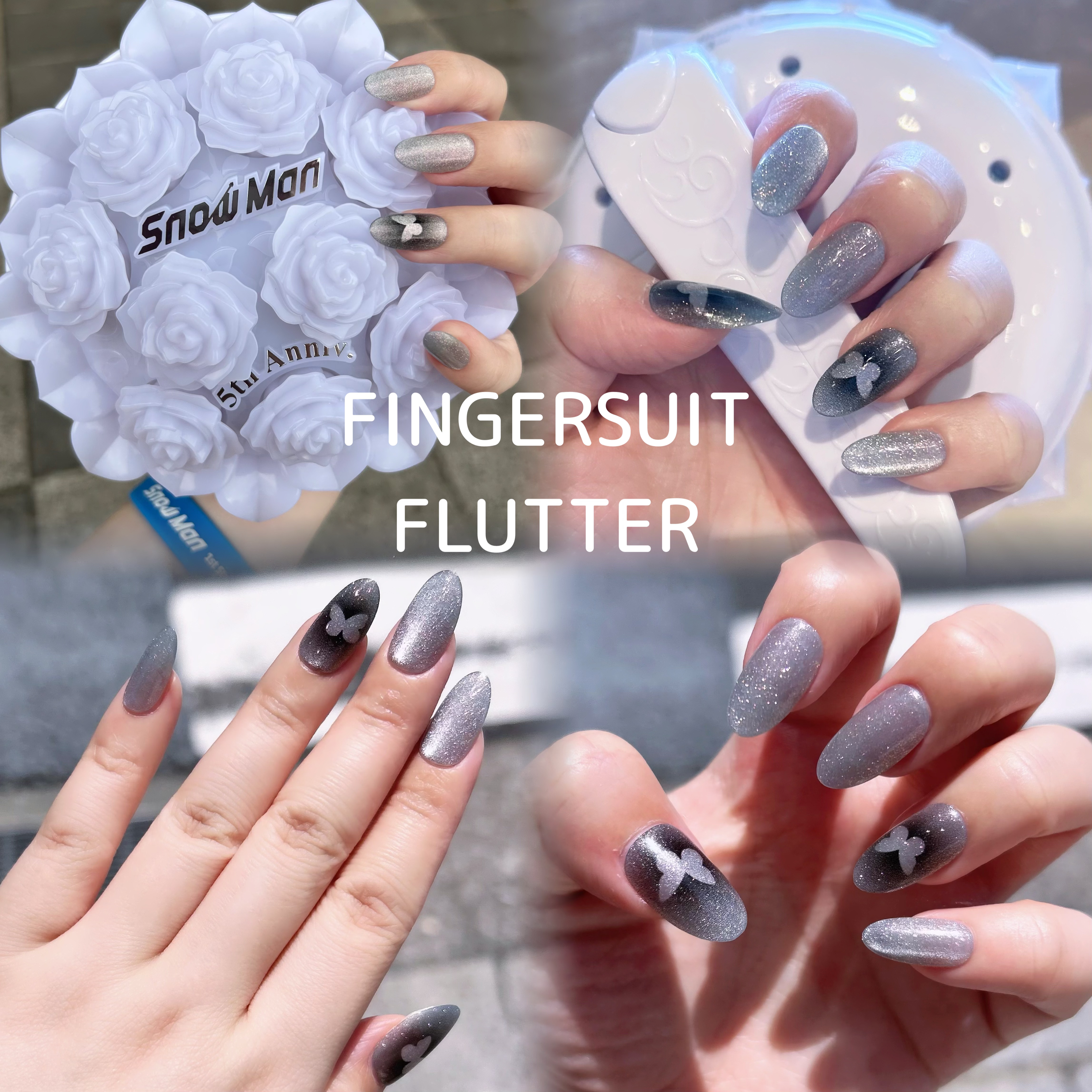 ネイルチップ(シールタイプ)/FINGER SUIT/ネイルチップ・パーツを使ったクチコミ（1枚目）