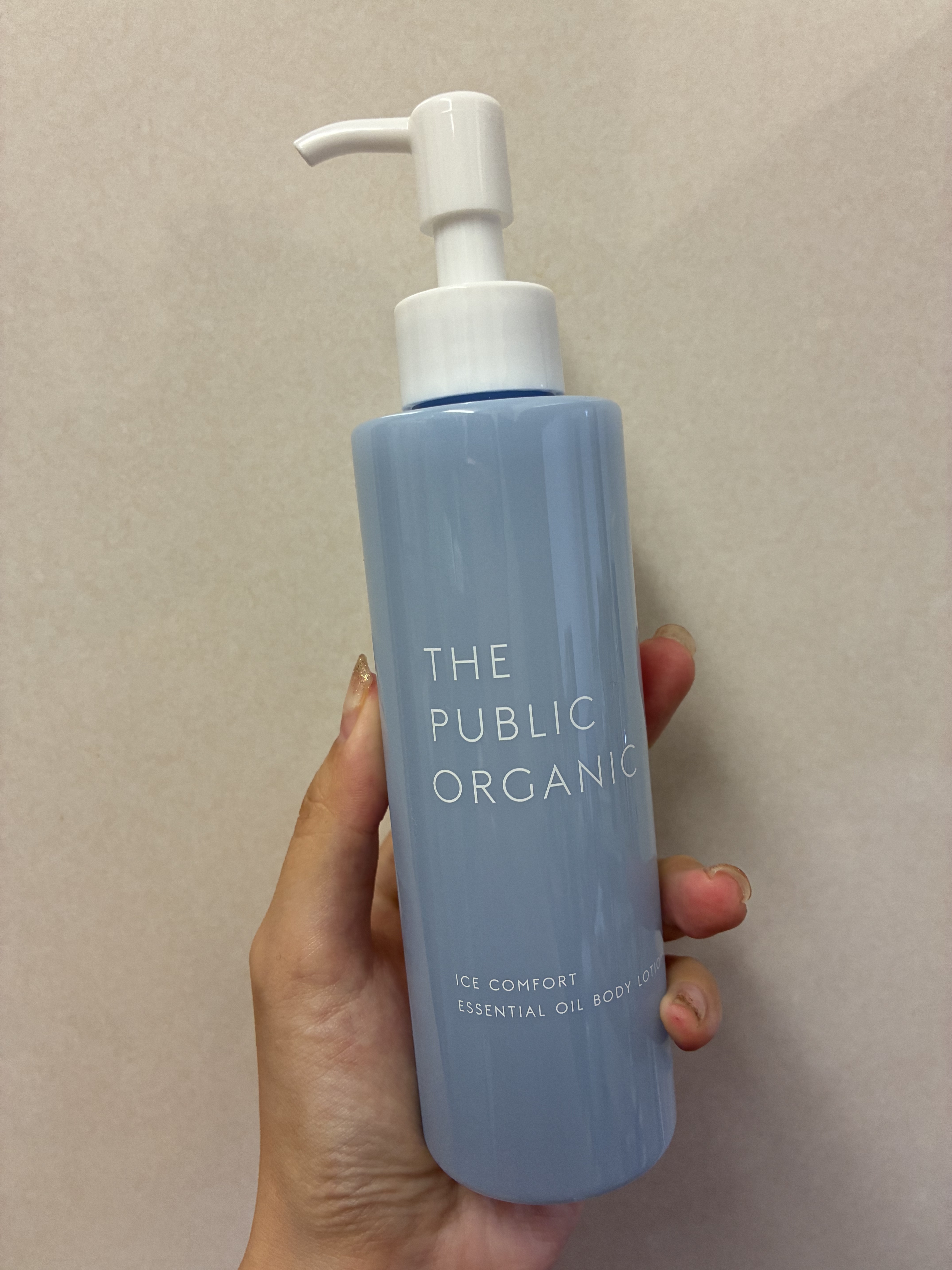 アイスコンフォート 精油ボディローション/THE PUBLIC ORGANIC/ボディローションを使ったクチコミ（1枚目）