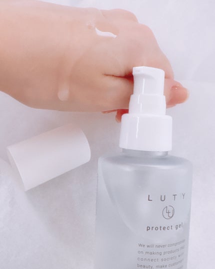 ルーティー プロテクトジェル/LUTY/アウトバストリートメントを使ったクチコミ(2枚目)
