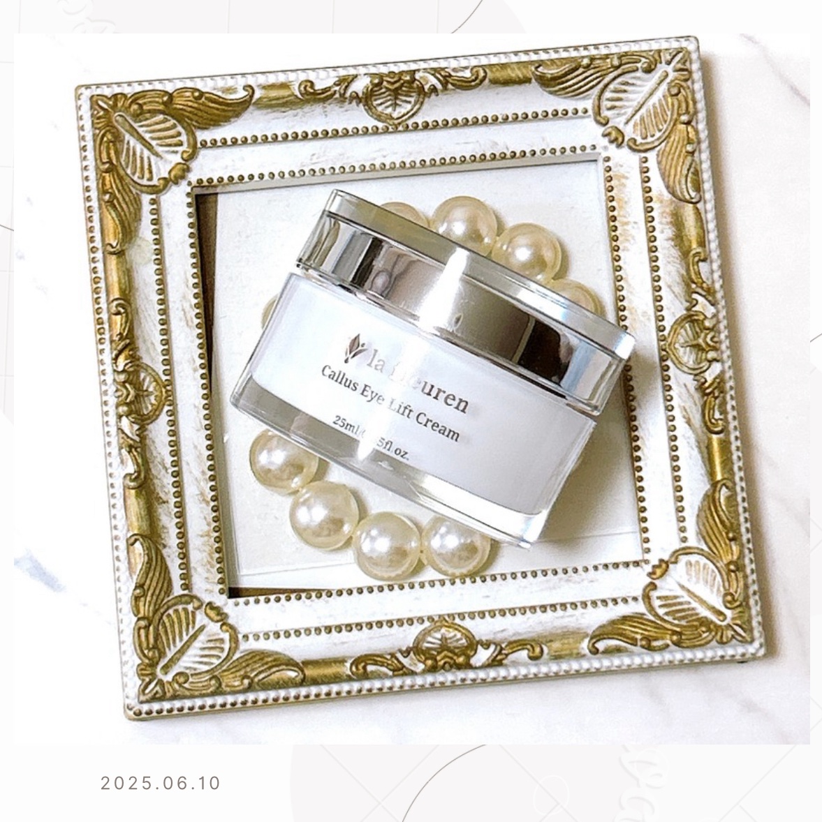 カルス弾力アイクリーム/la fleuren/アイケア・アイクリームを使ったクチコミ（1枚目）